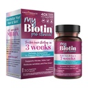 Produtos de pureza MyBiotin ProClinical – Cabelo mais grosso a partir de 3 semanas e lutas rugas - MB40X Patented Biotin Vitamina B7 Matrix w / Astaxantina - 40X Mais Solúvel vs Biotina Comum, 30 Veg Cápsulas