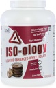 Nutrição Corporal ISO-Ologia, Leucina-Anhantado Whey Isolate Protein Powder, Suplemento de recuperação pós-workout, Whey alimentado de grama isolado, Chocolate sabor de manteiga de amendoim, 4lb