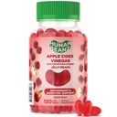 Apple Cider Vinagre Jelly Bean Gummies com a mãe e gengibre, suplementos dietéticos vegetarianos para homens e mulheres, apoio à saúde digestivo, 120 Apple Blast Jelly Beans, Kosher
