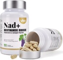 VEV NAD Suplemento Cápsulas - Nicotinamida Riboside, Multi-Collagen,CoQ10 -NAD Suplemento para Pele - 60 Cápsulas*2
