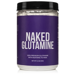 Puro L-Glutamina Made in the USA - 200 Servings - 1.000g, 2.2lb Bulk, Vegan, Non-GMO, Gluten e Soy Free. Minimize a repartição muscular e melhorar a síntese de proteínas. Sem aditivos