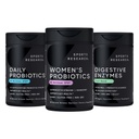 Pesquisa esportiva Todos Vegan: Probióticos diários com Prebióticos (60 bilhões de UFC), Enzimas Digestivas com Probióticos & Ginger (Plant Based) & Probióticos femininos com Prebióticos (65 bilhões de UFC)