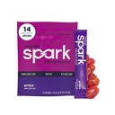 Advocare Spark Vitamina & Amino Acid Supplement - Foco & Energia Bebida em pó Misture com vitamina A, B-6, C & E - Também inclui L-Carnitina & L-Tirosina - Uva, 14 Stick Packs