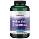 Swanson Potássio (Gluconato) 99 Milligrams 250 Cápsulas