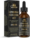 Trace Minerals Eletrolíticos Drops 2000 MG Líquido Lipósomo Ácido Húmico Fúlvico Suplemento 85+ Trace Minerals Hidratação