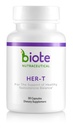 Biote Nutraceuticals - HER-T - Equilíbrio de testosterona saudável para mulheres (30 cápsulas)