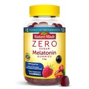 Natureza Made Zero Sugar Melatonin 5mg Gummies dormir para adultos Força extra, 100% droga livre de ajuda ao sono, Aspartame Livre, 70 açúcar livre Melatonin Gummies, 70 fornecimento dia