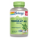SOLARAY Tongkat Ali 400 mg - Longjack Tongkat Ali para homens - Suporte à ervas para a saúde e vitalidade dos homens - Vegan, Não-GMO, Lab verified - 180 Servings, 180 VegCaps