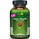 Irwin Naturals Power to Sleep PM - 120 Géis Líquidos Macio - com Melatonina, GABA, Ashwagandha, Valerian Root & L-Theanina - 60 Servings