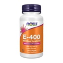 Now Foods Supplements, Vitamina E-400 UI Tocoferols mistos, Proteção Antioxidante*, 100 Softgels