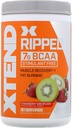 Xtend Ripped BCAA pó morango Kiwi □ Fórmula de corte + Açúcar Free pós exercício de recuperação muscular Beber com aminoácidos 7g BCAAs para homens e mulheres