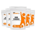 BulkSupplements.com Pó de HMB - como Suplemento de HMB de cálcio, Beta-Hydroxy Beta-Metilbutirato - Sem sabor e sem glúten, 1g por serviço, 1kg (Pacote de 5) (11 lbs)