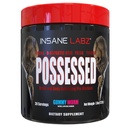 Insano Labz Possuído Baixo Estimulante Testosterona Boosting Pré Treino Pó, Carregado com D Ácido Aspártico e Creatina Abastecido por AMPiberry e OXYgold, 30 Srvgs, Gummy Worm