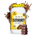 Isotority Whey Protein Isolate, Chocolate Leite, 2 lb - Ultra Absorvível Ranched Chain Amino Acids (BCAA) Pó com 25g de proteína por serviço, Baixo Carb - Construir músculo e acelerar Recuperação