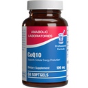 Alta Absorção CoQ10 100mg Softgels - Fórmula Clínica Coenzyme Q10 100mg para Antioxidante de Energia do Coração da Pele e Suporte ao Cérebro - Fácil de Engolir - Made in the USA in cGMP Facilitys - 60 Servings