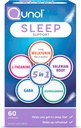 Qunol Sleep Support, 5 em 1 Não-Habit que forma ajuda para o sono, Suplemento com Melatonina 5mg, Ashwagandha, GABA, Raiz Valeriana, L-Theanina, 60ct Cápsulas