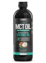 MCT Onnit Óleo - Óleo de coco puro MCT, dieta Ketogenic e Paleo Otimizado com C8, C10, ácido láurico - Perfeito para café, batidos e cozimento (Flavorless - 24 onças)