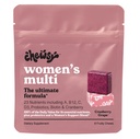 Mastigação - Mastigação Multivitamínica da Mulher - Suporte Imune e Energia, Vitaminas C, B12, A, D, E, Ácido Fólico, Probióticos, Biotina - Fonte de 6 dias