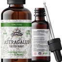 Astragalus Tintura, Extrato de Astragalus orgânico (Astragalus membranaceus) Suplemento de ervas, não-GMO em Glicerina vegetal orgânica a frio, 700 mg, 2 onças (60 ml)