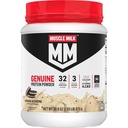 Leite Muscle Genuine Protein Powder, Cookies 'N Crème, 1,93 Libras, 13 Servings, 32g Protein, 3g Açúcar, Cálcio, Vitaminas A, C & D, NSF Certified for Sport, Energizing Snack, Packaging May Vary