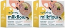 UpSpring Milkflow Imune Support Aleitamento Suplemento Bebida Mix Fenugreek-Free, Moringa . Elderberry Limonada Flavor .