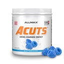ALLMAX Nutrition AMINOCUTS (ACUTS), Amino-Charged Energy Drink with Taurine, L-Carnitina, Green Coffee Bean Extract, Blue Raspberry, 36 Servings