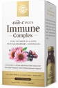 Solgar Ester-C Plus Imune Complex -120 Softgels, Suporte Imune 24 horas, Suporta Saúde Respiratória Superior - Plus D3, Zinco, Elderberry & Echinacea - Não-GMO, Gluten Free, Dairy Free - 60 Servings,