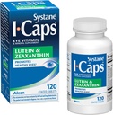 Systane ICaps Eye Vitamina & Suplemento Mineral, Lutein & Zeaxanthin Formula, 120 comprimidos revestidos