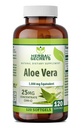 Herbal Secrets Aloe Vera 25 Mg Concentrado 200:1 , 5000 Mg Equivalente , 120 Softgels , não-GMO , sem glúten , , Made in USA