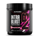 NutraBio Intra Blast Bcaa Powder Amino Acid Supplement, Electrolyte & Hydration Blend, Intra, Pré treino e recuperação muscular, 20g Eaaa Amino Acids Powder, 5g Glutamina- Dragonfruit Candy, 30 Serving