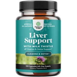 Naturezas Craft Liver Cleanse Detox & Repair 120 Cápsulas - Herbal Liver Support Milk Thistle Supplement - Silymarin Milk Thistle Supplements with Dandelion Root, Choline, Beetroot & Alcachofra Extract