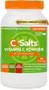 C-Sales Vitamina C em pó suplemento - 100% Pure alta dose buffered Vitamina C em pó para suporte imunológico - Orgânico, Livre de açúcar, Vegan, Não-GMO, Estômago-amigo, Original 8 oz