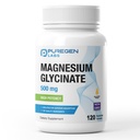 Glicinato de magnésio 500mg [Alta potência] 120 tampas vegetativas, queladas para Absorção Superior, sem aditivos prejudiciais, sem GMO, sem glúten e lacticínios, suporta músculo, articulação e saúde do coração-feito nos EUA