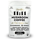 Ohmyes 11 Café de Cogumelo com Cacao – 11 EUA Crescido Cogumelos Adaptogênicos para Foco, Claridade e Energia – Mane de Leão, Reishi, Chaga + Superalimento orgânico Nootrópico por OhmYes (7oz) - 99 Servimentos