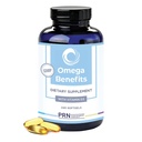 PRN DE Omega 3 Suplemento - 240 Softgels, 60-Day Supply - rTG Omega 3 Fatty Acids com 1680mg EPA, 560mg DHA & Vitamina D para pele, articulação, saúde dos olhos e coração