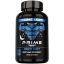 Prime Labs Night Duty - Booster Testosterona nocturna & Suporte ao Sono - PM Resto & Resto muscular Recuperação Suplementos - 60 Contagem