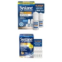 Systane PRO PF Lubricating Eye Drops for Dry Eyes, 2 x 10 mL, Preservative Free with Hyaluronate, Triple-Action Formula to Hydrate, Restore & Protect, Multi-Dose Bottle + 32 Vials