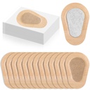 Panitay 40 Pcs Adhesive Eye Patches for Adults,3.3 X 2.3 Inch,Nude