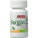Fergon suplemento de ferro de alta potência, 100 contagem
