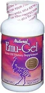 Ultra Emu-Gel Oil Dietary Supplement Soft Gel Cápsulas 90/750mg