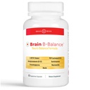 Equilíbrio Cérebro B: Multivitamina metilada - Fórmula de Neurobalanço Complexo B metilfolato suporta humor. Mente. Memória - 60 Cápsulas Vegan
