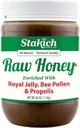 Stakich Royal Jelly, Pólen de abelha, Mel cru de própolis - puro, não processado, não aquecido - 40 Ounce