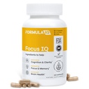 Fórmula IQ - Foco IQ - Suplementos do cérebro para memória e foco - Suplementos da memória - Suporte cognitivo - 60 Cápsulas