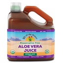 Lily of the Desert Aloe Vera Juice Preservativo Grátis, Folha inteira filtrada Aloe Vera Bebida 128 Fl Oz com Copa