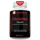 Sangue Circulação Suplemento de Saúde para a Saúde da Veia e Artéria - L-Arginina, Raiz de Ginger, Hawthorn & Diosmin Suplemento Cardiovascular - Suplementos de Circulação Natural - 90 Cápsulas por Neonutrix