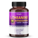 Sotalix L-Teanina Suplemento com Ashwagandha 5-HTP + Rhodiola - Foco e memória, Restaurar e Relaxar, Qualidade do Sono - EUA Made & Tested (150 Contagem de 1))