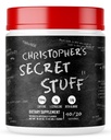RAW Christopher's Secret Material Pré Treino Pó, Thavage (gostos como ganhar) - Chris Bumstead CBUM Preworkout Suplemento para homens e mulheres - Trabalhando, Hidratação e Energia - 40 Servings