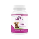 Health Extension Multivitamin and Mineral Tablets for Dogs & Puppies, 180 Tablets - Imune, Digestão, Suporte Conjunto, Revestimento & Saúde da Pele
