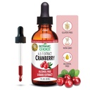 Escolha botânica Alcohol Free Liquid Extract Herbal Supplements, Cranberry, 1 onça