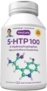 ANDREW LESSMAN 5-HTP 100-60 Cápsulas – Ajuda a melhorar a qualidade do sono e suporta um sistema nervoso saudável. Ultra- Puro 5-hidroxitriptofano (5-HTP). Suporta um humor equilibrado. Sem aditivos